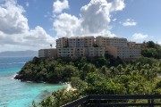 Resort damage in 2017 hurricane(IRMA)